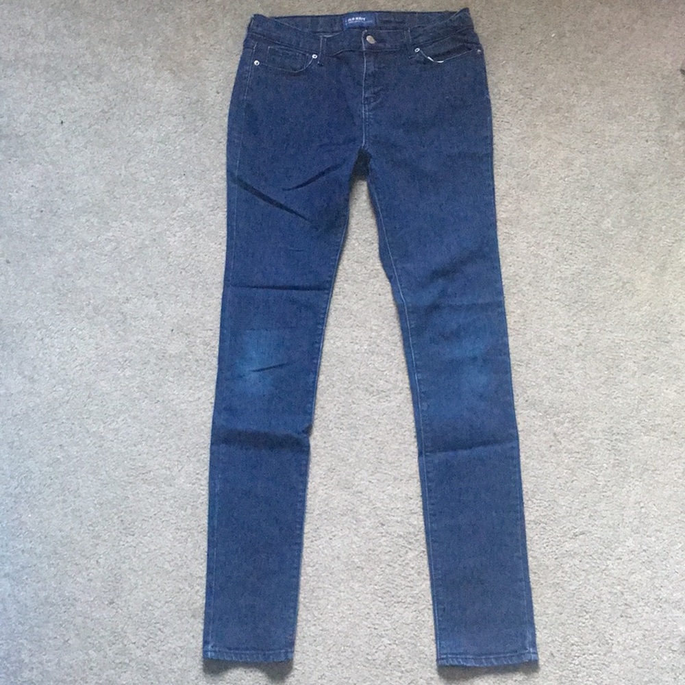 Old Navy Dark Wash Super Skinny Jeans